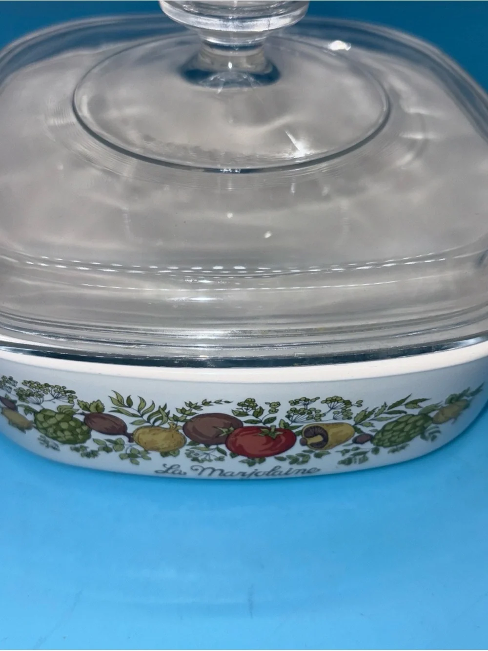 RARE Vintage Corning Ware 2 Qt La Marjolaine Spice Of Life A-2-B
